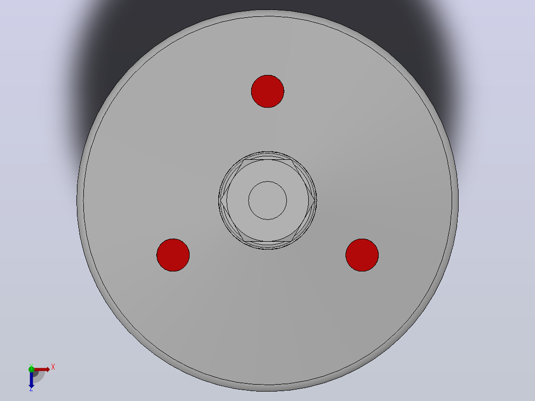 JB0-220v 380v 500V 0.22KV低压避雷器[JBO-0.22]俯视图