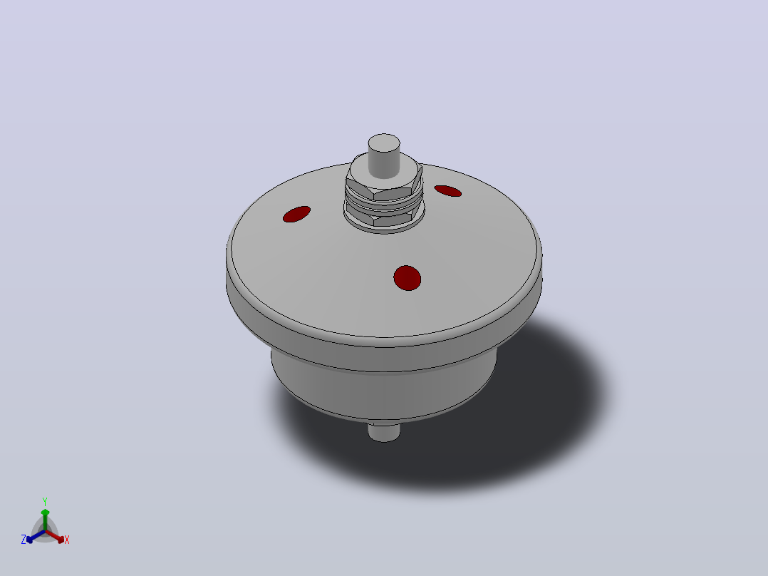 JB0-220v 380v 500V 0.22KV低压避雷器[JBO-0.22]正等轴测图