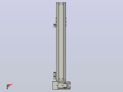 MT75BT半封闭皮带滑台[MT75BT.L80.400.LU.P40.C3]俯视缩略图