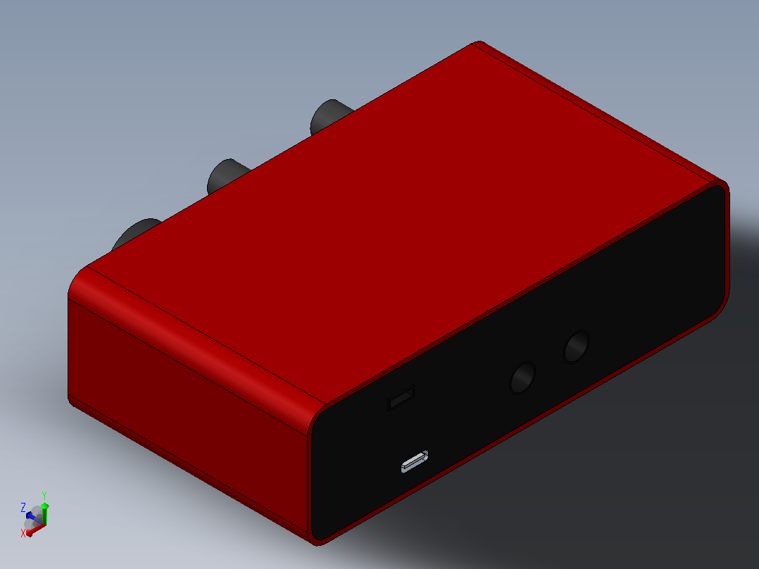 focusrite scarlet solo音频接口主视图