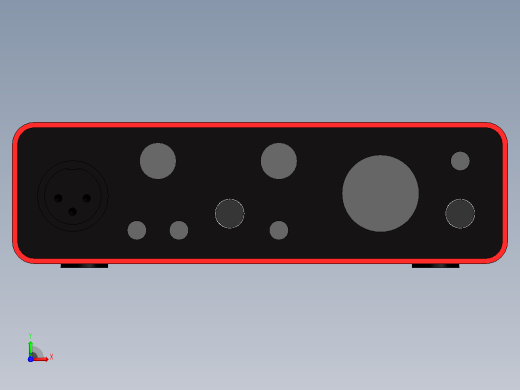 focusrite scarlet solo音频接口前视缩略图