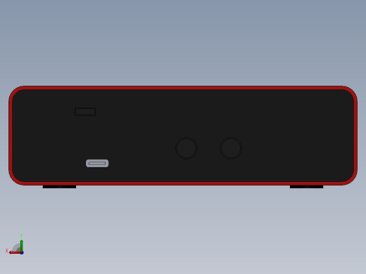 focusrite scarlet solo音频接口后视缩略图