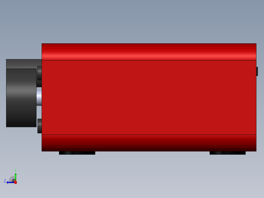 focusrite scarlet solo音频接口右视图