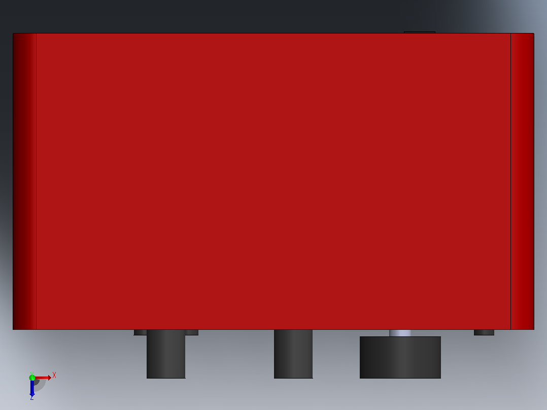 focusrite scarlet solo音频接口俯视图