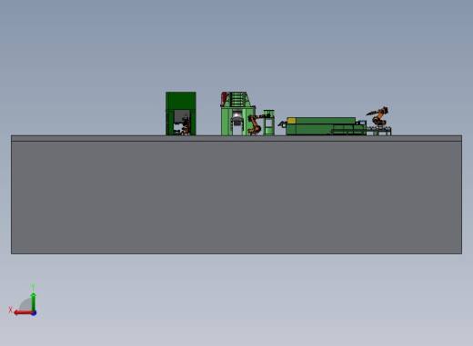 大型机器人装配流水线后视缩略图