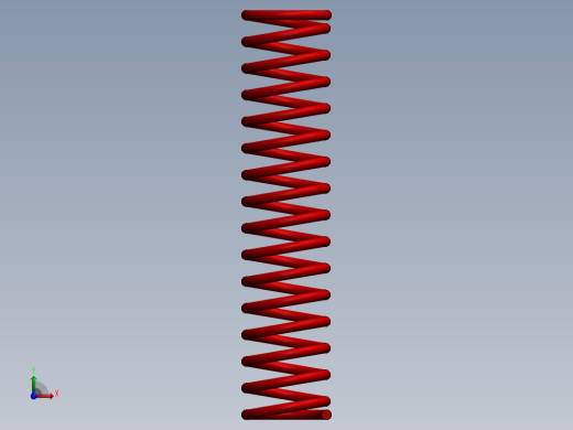 2010雅马哈前轮减震器3D模型前视缩略图