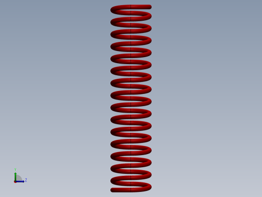 2010雅马哈前轮减震器3D模型左视缩略图