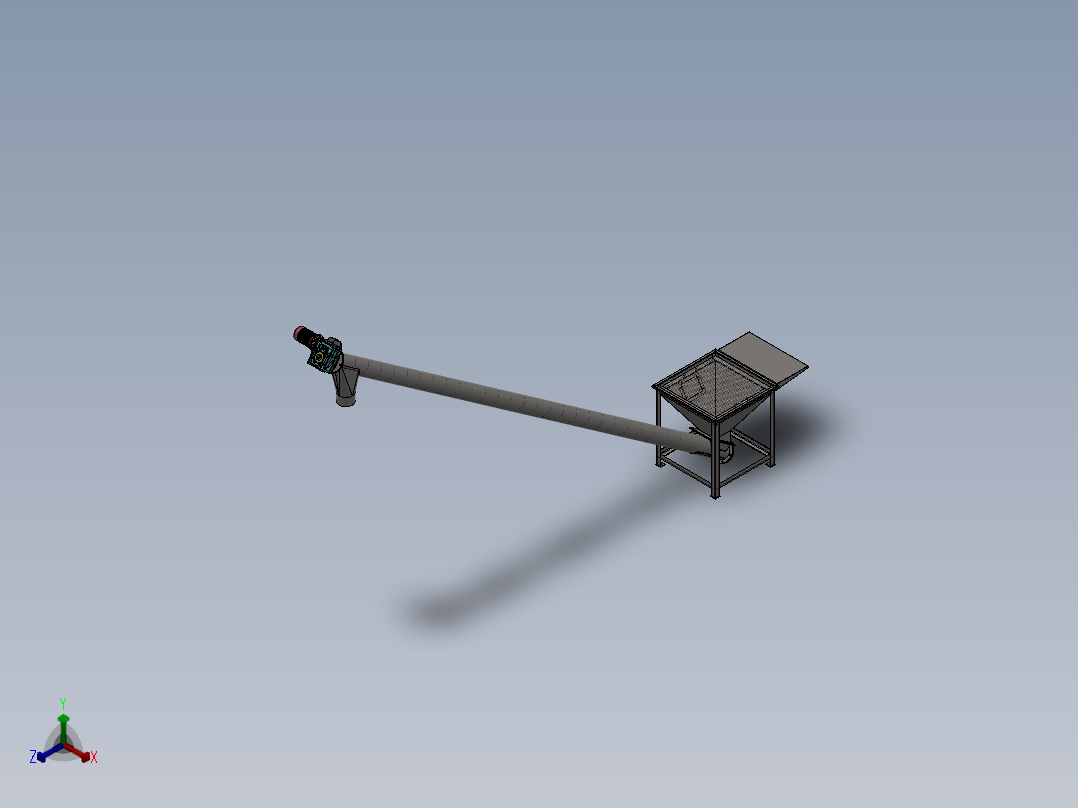 螺旋输送机3D模型