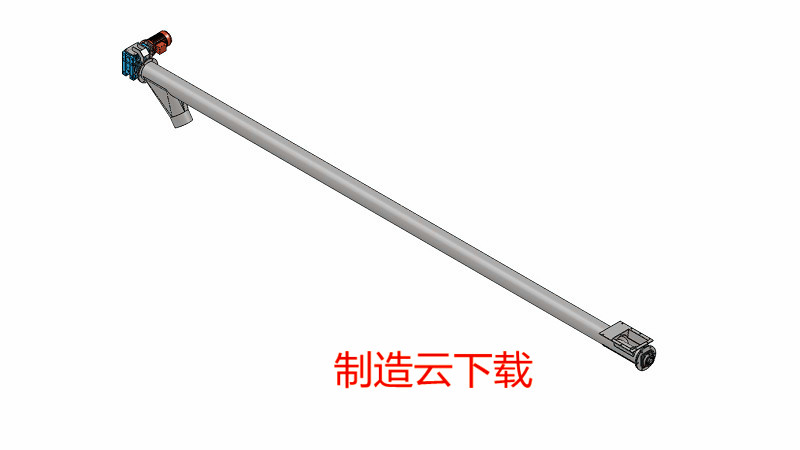 螺旋输送机3D模型