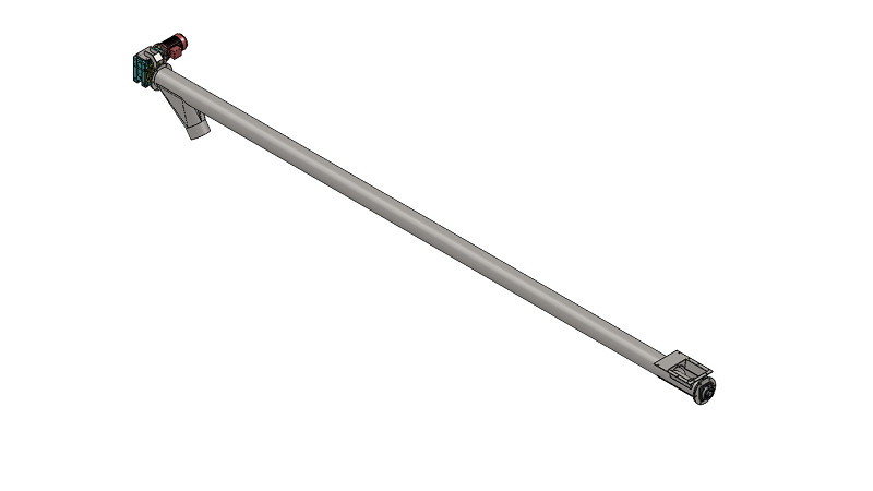 螺旋输送机3D模型