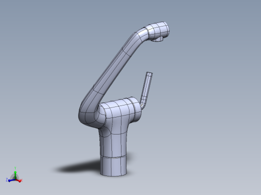 solidworks 水龙头
