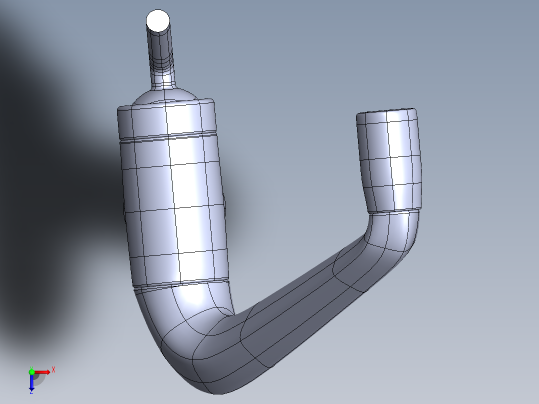 solidworks 水龙头俯视图