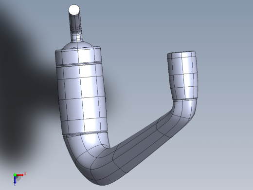 solidworks 水龙头俯视缩略图