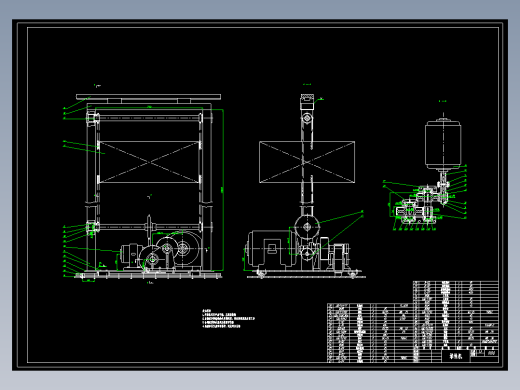 自动化立体仓库堆垛机设计【优秀含17张CAD图 包含CAD图纸和说明文档参考
