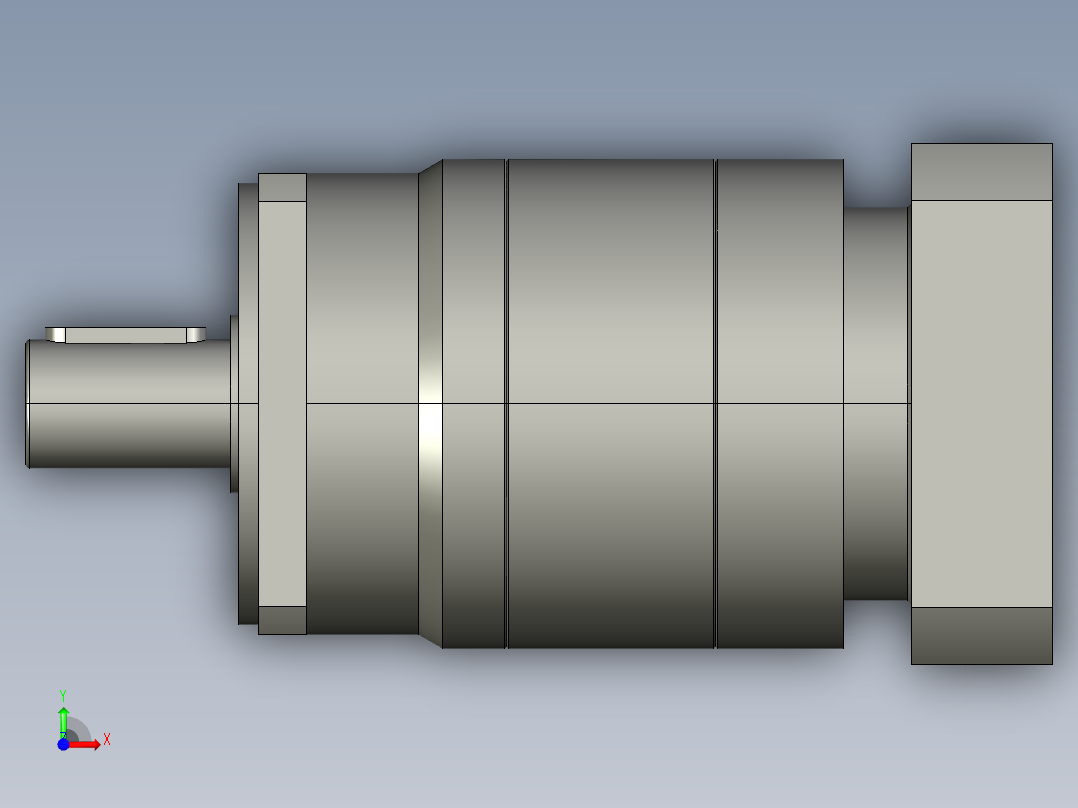 斜齿PHL115-L2 22-110-145-M8 CZ32-8B.STEP前视图