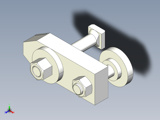 壓板(軟壓板面)2319-3D多系列多零件图纸模型