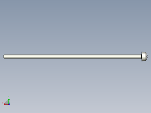 Cross_recessed_head-M3-100-30-4.2-7-4.9.stp螺钉-后视缩略图