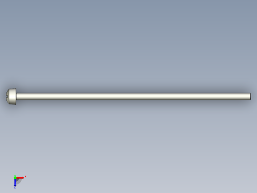 Cross_recessed_head-M3-100-30-4.2-7-4.9.stp螺钉-俯视缩略图