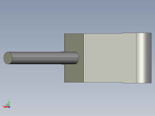 基恩士PZ-V71_kc图纸模型后视缩略图