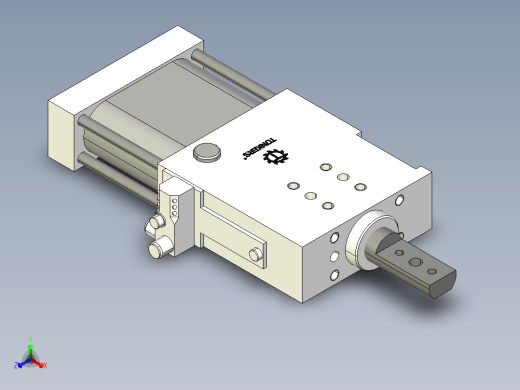 德克斯TUNKERS气缸数模SZK_63_1_A42_T12_TUENKERS