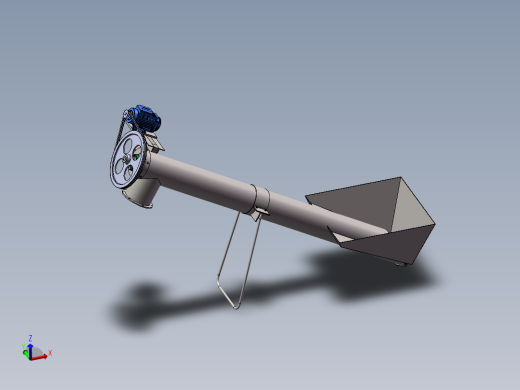 轮胎粉末装袋机——螺旋输送