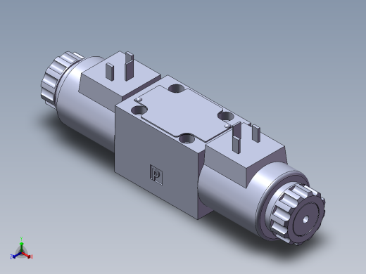 力士乐液压阀-4WE6E6X正等轴测缩略图
