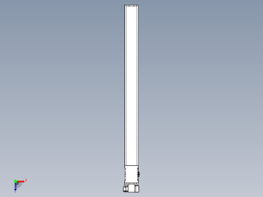 同步带全封闭直线模组TPA-HCB-14D-120-L1600-RP-C-P40-N3俯视缩略图