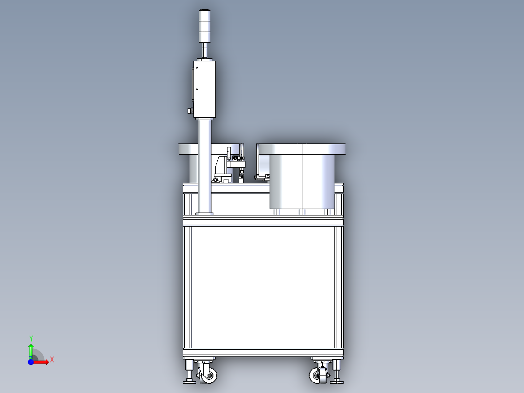 52夹子组装机前视图