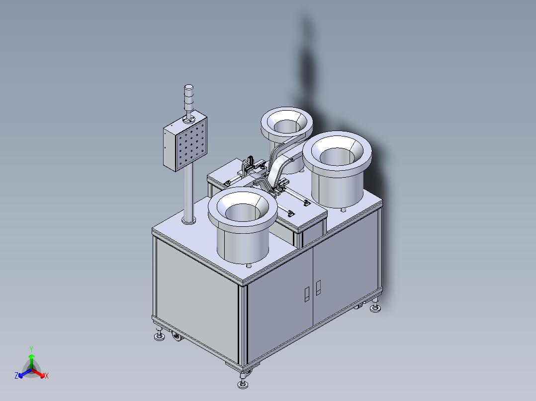52夹子组装机正等轴测图