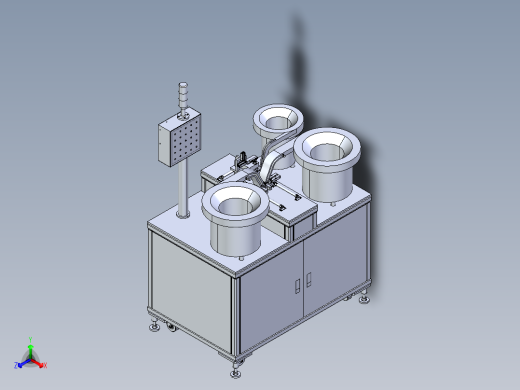 52夹子组装机正等轴测缩略图