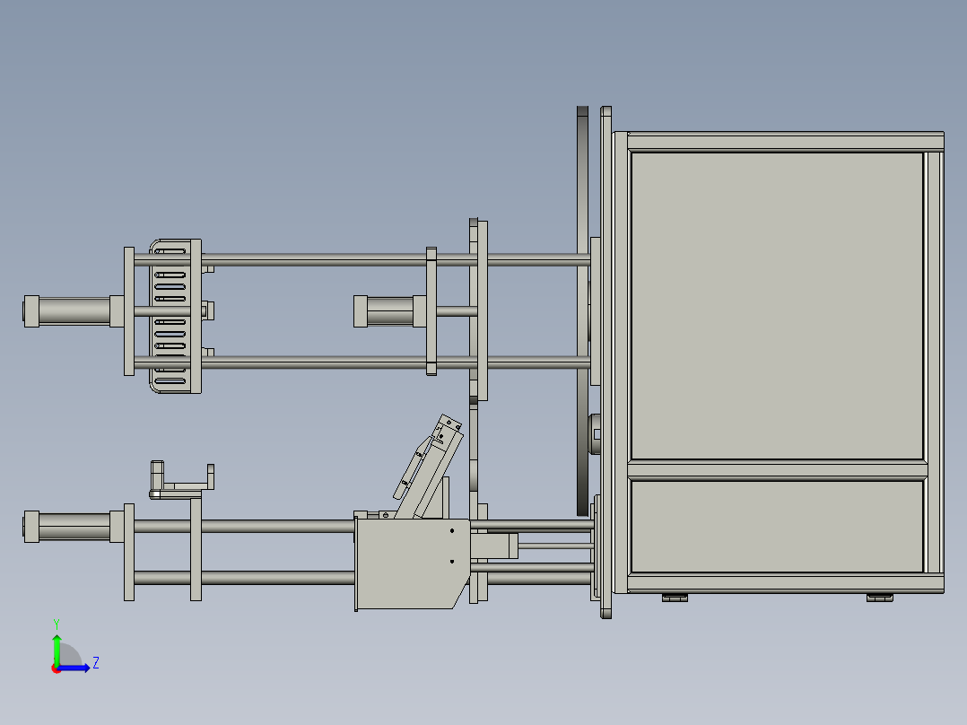转盘深圳螺丝机左视图