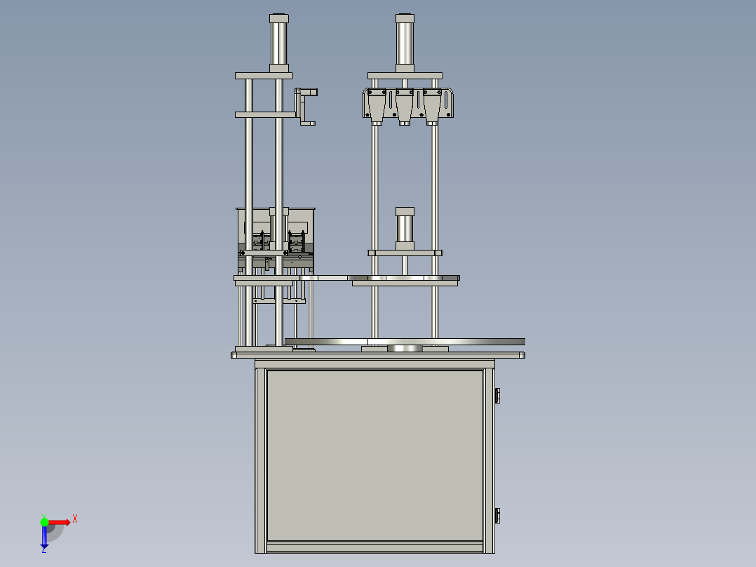 转盘深圳螺丝机俯视图