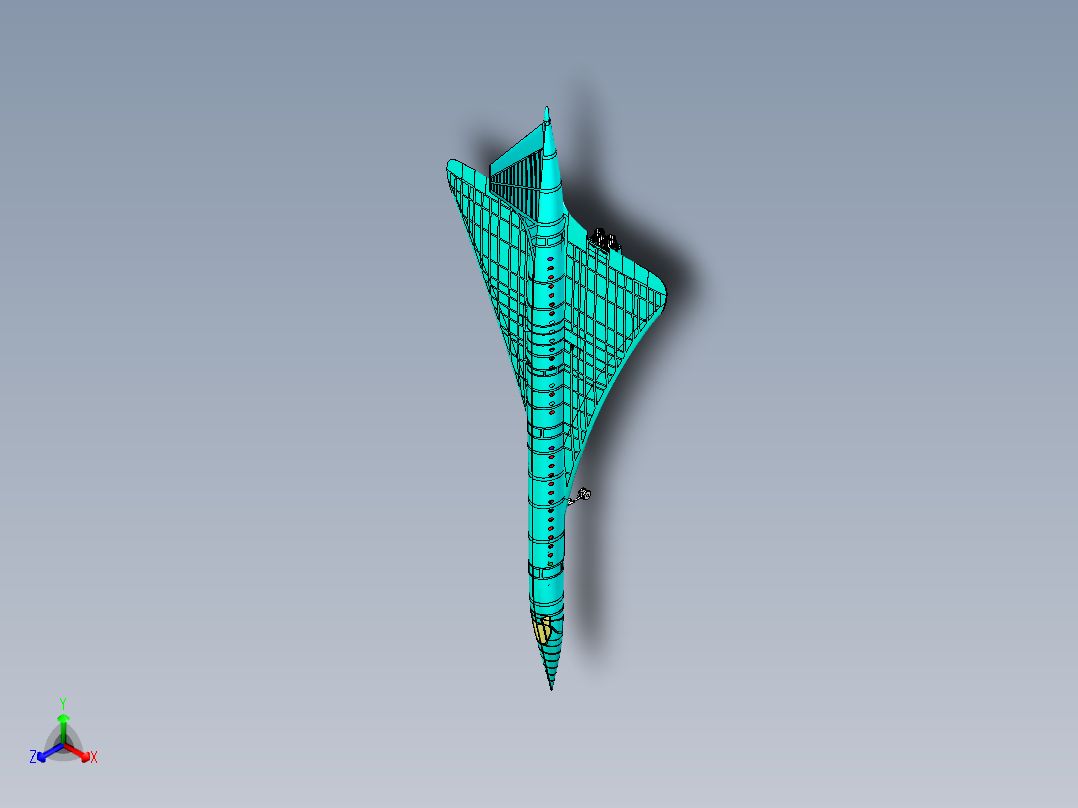协和式超音速运输机飞机