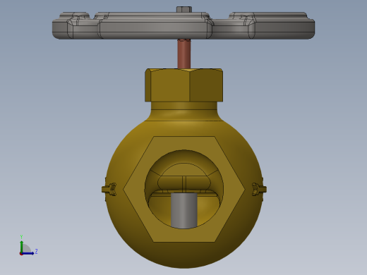 通用阀门左视缩略图