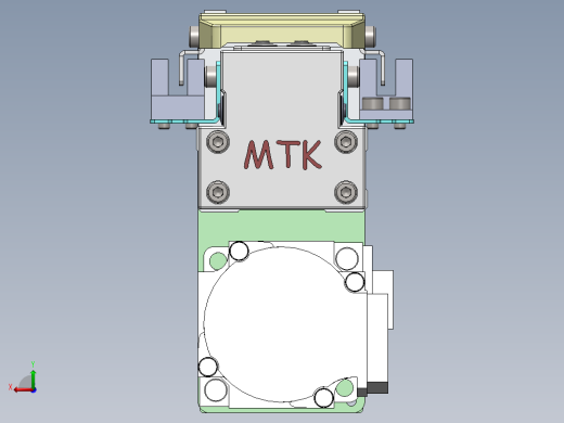 GTH内嵌丝杆全封闭GTH4-BM-100W后视缩略图