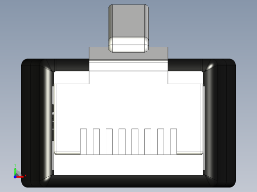 Rj45 usb适配器前视缩略图