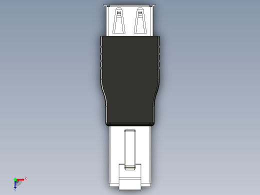 Rj45 usb适配器俯视缩略图