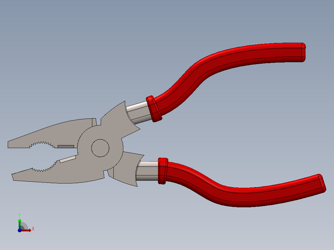 钳子 (24)前视图