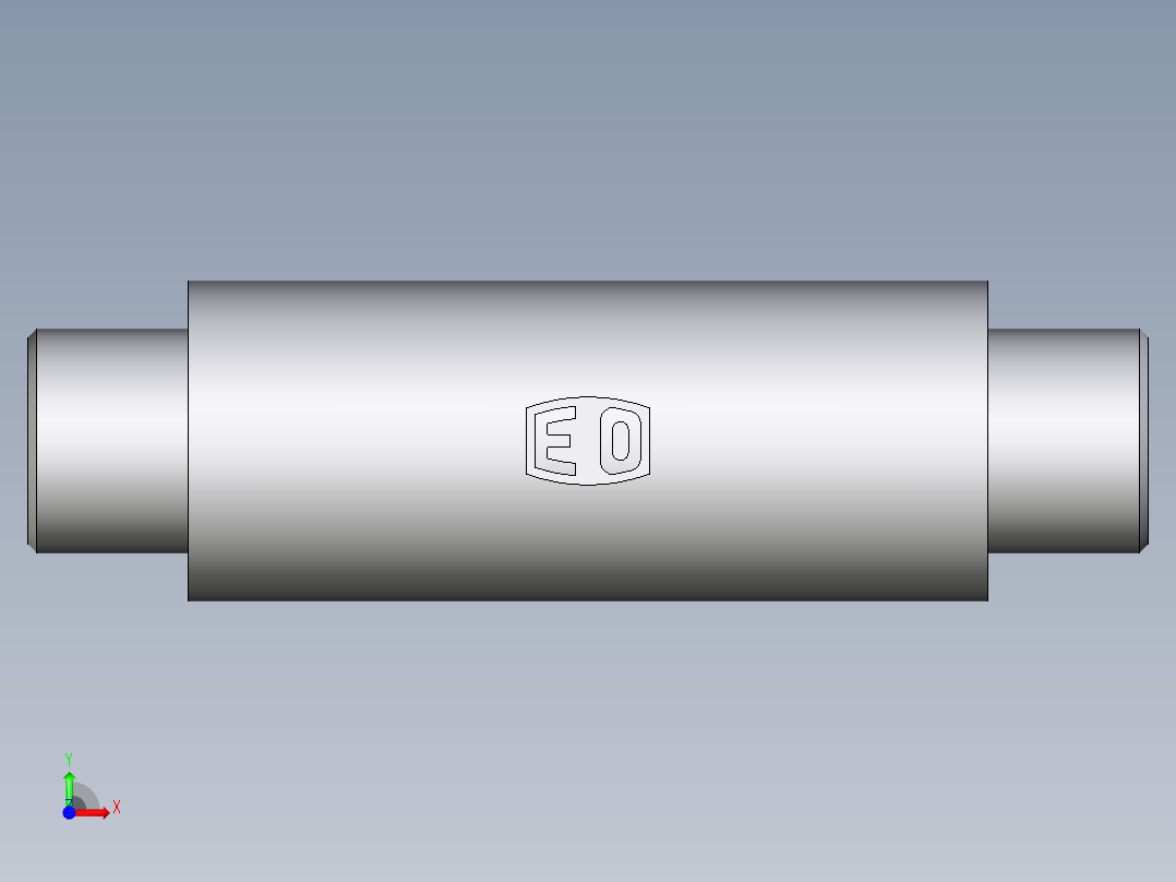 卡套式工业通用硬管接头EO_Weld_bulkhead_fitting_ESV08L71X前视图