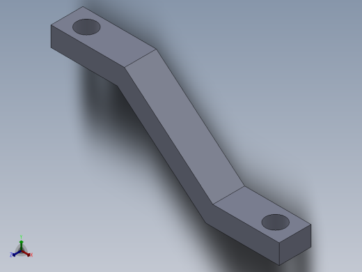 S48 摇杆正等轴测缩略图