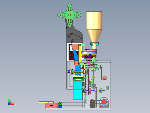 全自动立式封装机前视缩略图