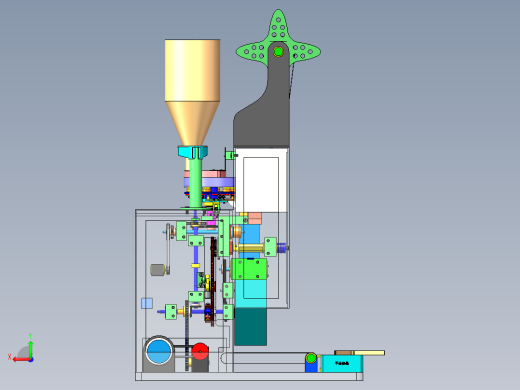 全自动立式封装机后视缩略图