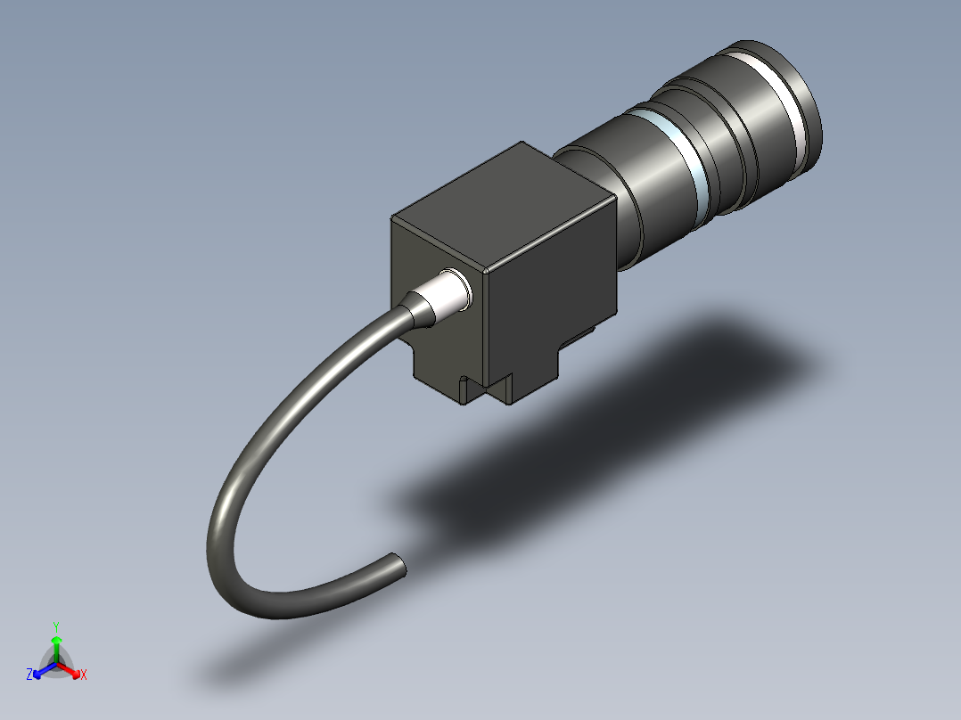 一款工业相机模型