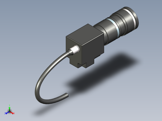 一款工业相机模型