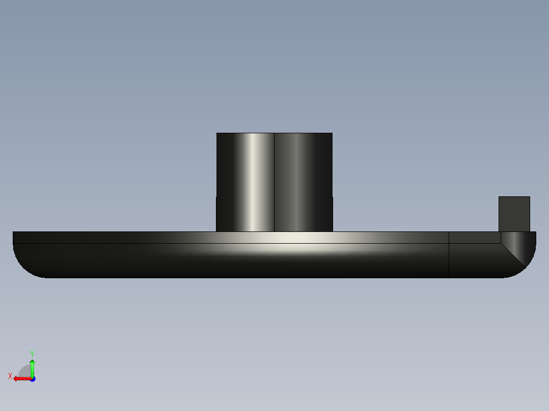 型材-BR 45X45R COVER CAP KJN517250后视图