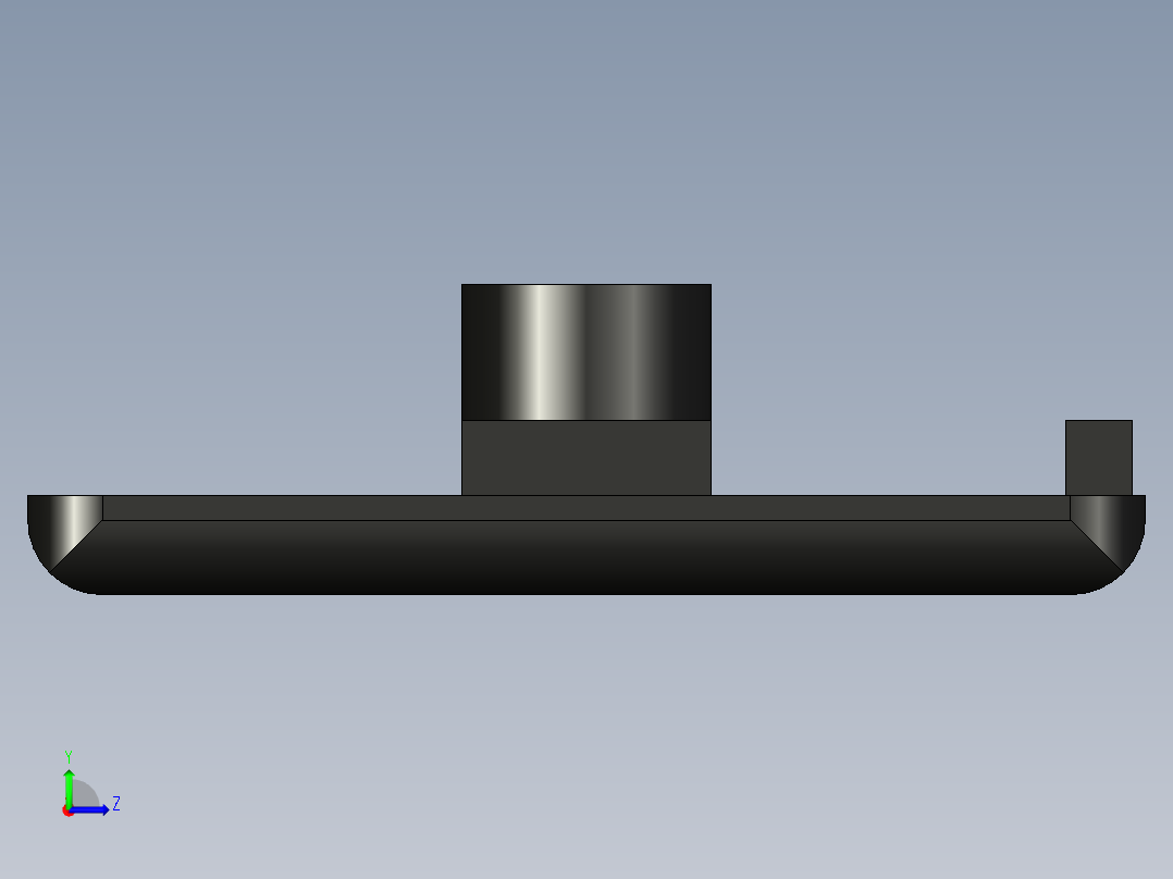 型材-BR 45X45R COVER CAP KJN517250左视图