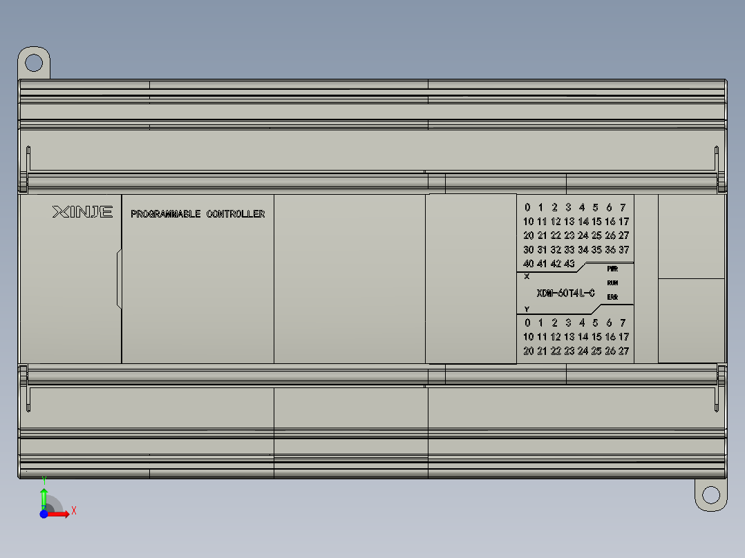 XDM-60T4L-E.stp前视图