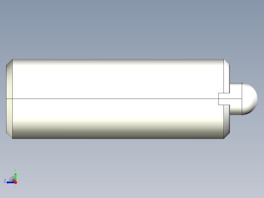 定位柱(防塵環)2206-3D多系列多零件图纸模型右视缩略图