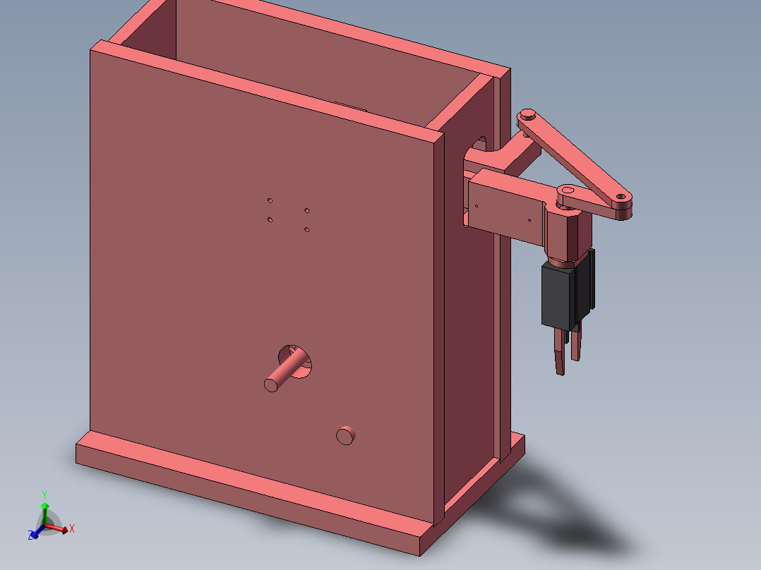 凸轮机械手（可转向）
