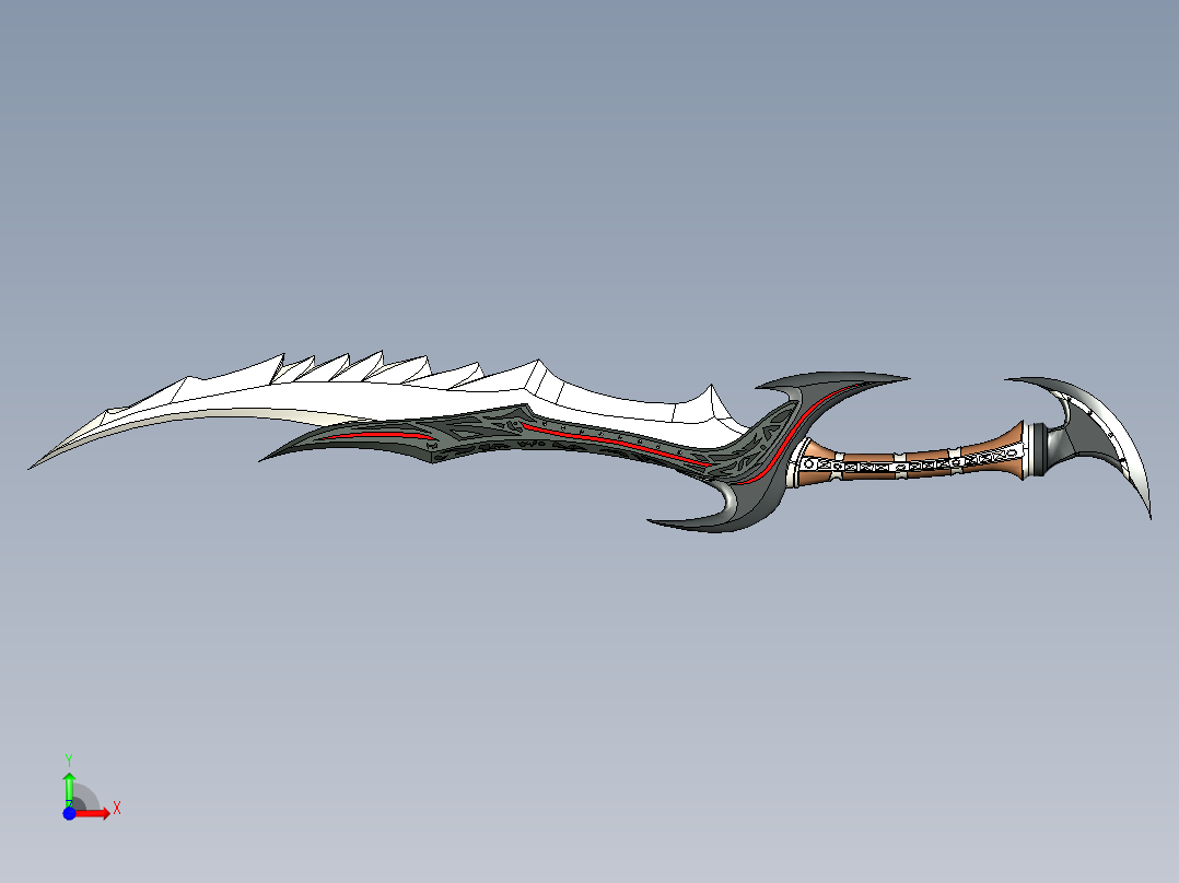 剑、宝剑(201)前视图